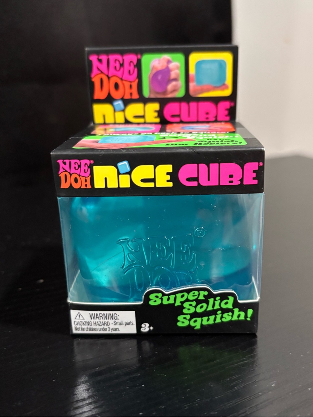 Nice Cube - Teal Super Solid Squish Kids Toy
